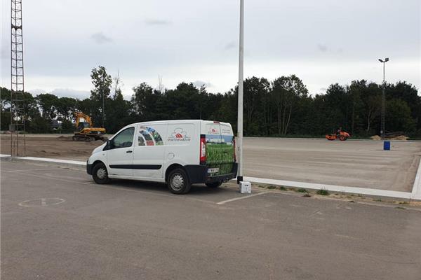 Aménagement terrain de football synthétique KS Elen - Sportinfrabouw NV